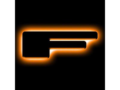 Oracle Universal Illuminated LED Letter Badges - Matte Blk - 3141-F-005