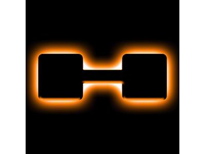 Oracle Universal Illuminated LED Letter Badges - Matte Blk - 3141-H-005