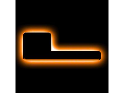 Oracle Universal Illuminated LED Letter Badges - Matte Blk - 3141-L-005