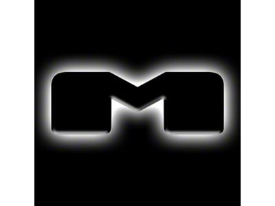 Oracle Universal Illuminated LED Letter Badges - Matte Blk - 3141-M-001