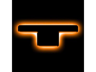 Oracle Universal Illuminated LED Letter Badges - Matte Blk - 3141-T-005