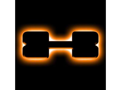 Oracle Universal Illuminated LED Letter Badges - Matte Blk - 3141-X-005
