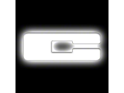Oracle Universal Illuminated LED Letter Badges - Matte Wht - 3140-C-001