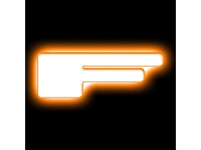 Oracle Universal Illuminated LED Letter Badges - Matte Wht - 3140-F-005