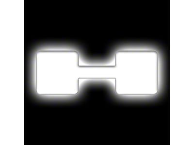 Oracle Universal Illuminated LED Letter Badges - Matte Wht - 3140-H-001