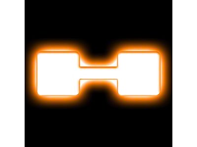 Oracle Universal Illuminated LED Letter Badges - Matte Wht - 3140-H-005