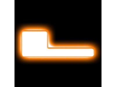 Oracle Universal Illuminated LED Letter Badges - Matte Wht - 3140-L-005