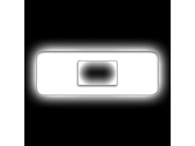 Oracle Universal Illuminated LED Letter Badges - Matte Wht - 3140-O-001