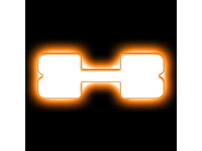 Oracle Universal Illuminated LED Letter Badges - Matte Wht - 3140-X-005