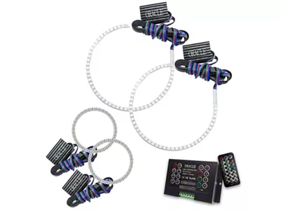 Oracle Mini Cooper 05-08 Halo Kit - ColorSHIFT w/ 2.0 - 2431-333