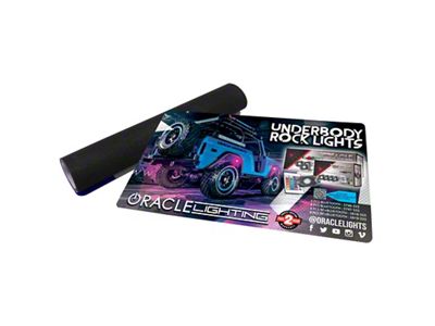 Oracle Neoprene Counter Mat 24in x 14in - Rock Light - 8077-504