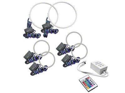 Oracle Nissan Frontier 01-04 Halo Kit - Triple - ColorSHIFT - 3564-504