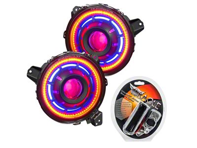 Oracle Oculus Bi-LED Projector Headlights for Jeep JL/Gladiator JT - 5839-330