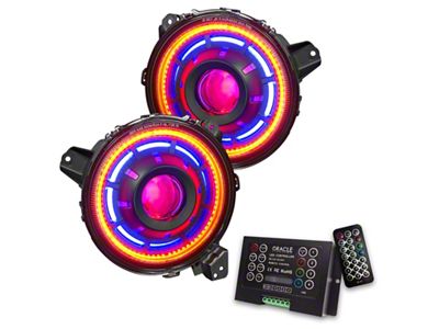 Oracle Oculus Bi-LED Projector Headlights for Jeep JL/Gladiator JT - 5839-333
