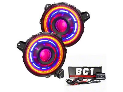 Oracle Oculus Bi-LED Projector Headlights for Jeep JL/Gladiator JT - 5839-335