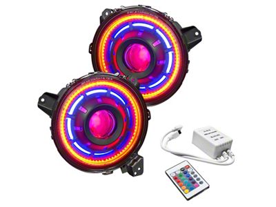 Oracle Oculus Bi-LED Projector Headlights for Jeep JL/Gladiator JT - 5839-504-B