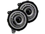 Oracle Oculus Bi-LED Projector Headlights- Graphite Metallic (Jeep Wrangler JL)