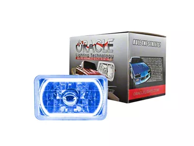 Oracle Pre-Installed Lights 4x6 IN. Sealed Beam - Blue Halo - 6909-002
