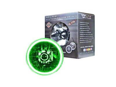 Oracle Pre-Installed Lights 5.75 IN. Sealed Beam - Green Halo - 6904-004