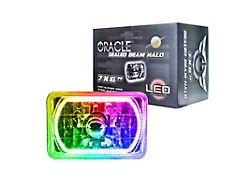 Oracle Pre-Installed Lights 7x6 IN. Sealed Beam - ColorSHIFT Halo - 6908-333