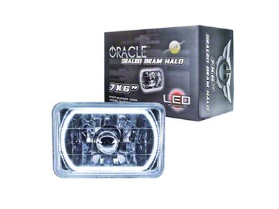 Oracle Pre-Installed Lights 7x6 IN. Sealed Beam - White Halo
