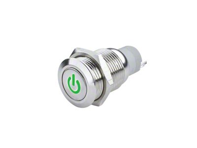 Oracle Pre-Wired Power Symbol On/Off Flush Mount LED Switch - 2009-004
