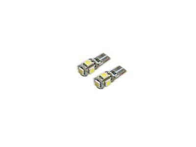 Oracle T10 5 LED 3 Chip SMD Bulbs Pair - 4801-001
