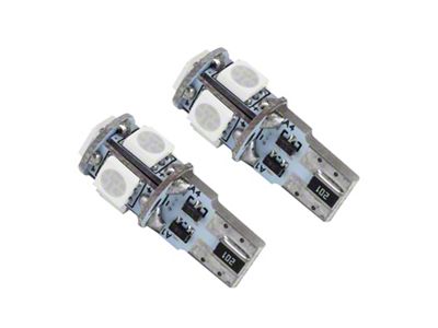Oracle T10 5 LED 3 Chip SMD Bulbs Pair - 4801-009