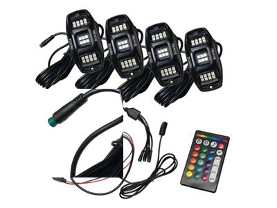 Oracle Underbody RGB+W Wheel Well Rock Light Kit - 4 - 5895-339