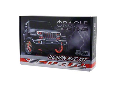 Oracle VECTOR Grille Demon Eye Projector Conversion Kit - ColorSHIFT - 5856-334