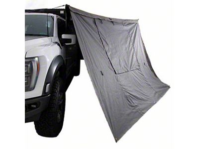 Overland Vehicle Systems HD Nomadic 270 Awning Side Wall 1 Kit; Driver Side (Universal; Some Adaptation May Be Required)