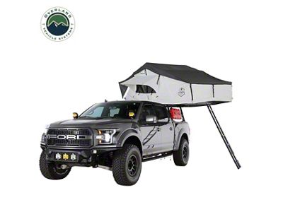 Overland Vehicle Systems HD Nomadic 3 Extended Roof Top Tent; White and Gray (Universal; Some Adaptation May Be Required)