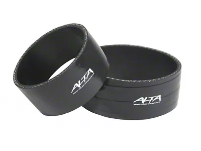 Alta Mini Cooper V2 IC Boost Couplers Black Silicone - AMP-ENG-303BK