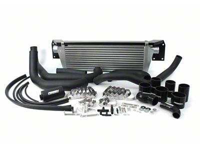 Perrin Performance 02-07 WRX/STi FMIC Black Boost Tubes w/ Black Silicone - PSP-ITR-400-2BK/BK