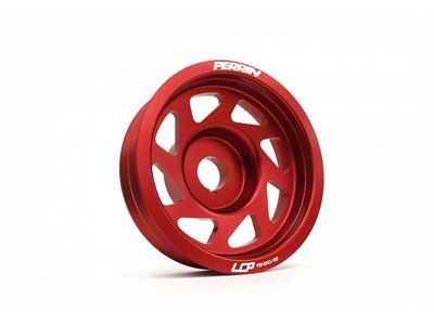 Perrin Performance 93+ Impreza WRX/STi Crank Pulley - Red w/AC - PSP-ENG-100RD