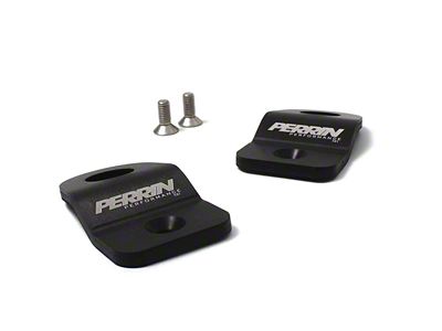 Perrin Performance 08-14 Subaru WRX Red Upper Radiator Bracket Set - PSP-ENG-521RD