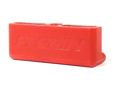 Perrin Performance 08-17 WRX/STi Sedan Trunk Handle - Red Single Handle - PSP-INR-500