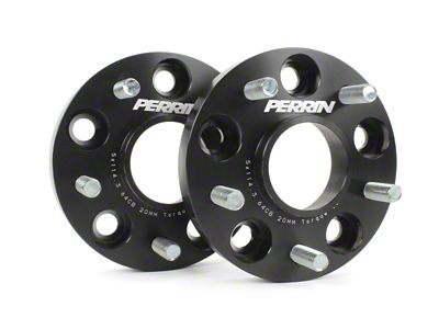 Perrin Performance 17-18 Honda Civic Si 64.1mm Hub 5x114.3 20mm Wheel - PHP-WHL-020BK
