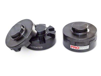 ProRYDE Adjustable rear Lift options of 1.0 in., 1.5 in. or 2.0 in.