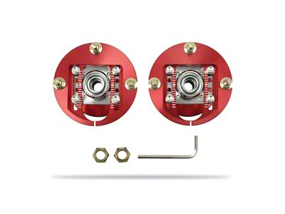 Pedders 09-14 Chevrolet Camaro Adjustable Camber Plates - PED-581050