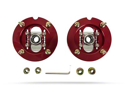 Pedders 05-14 Mustang Adjustable Camber Plate w/ New Upper Spring - 581048