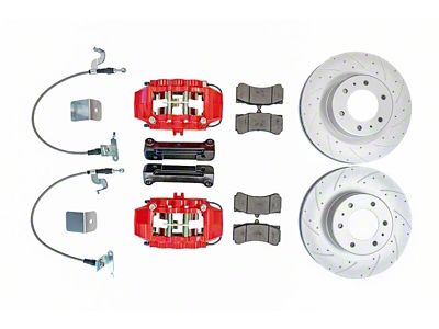 Pedders 2019+ Ford Ranger Front TrakRyder eXtreme Brake Kit - PEBK05