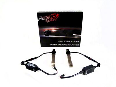 Race Sport Lighting Penetrator H1 LED Fanless Conversion Upgrade Kit for Fog Lights 6500K - RSH1LEDFOG