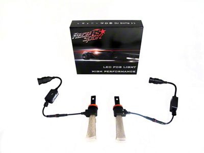 Race Sport Lighting Penetrator H11 LED Fanless Conversion Upgrade Kit for Fog Lights 6500K - RSH11LEDFOG