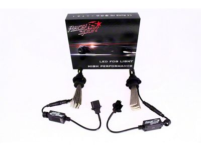 Race Sport Lighting Penetrator H13 LED Fanless Conversion Upgrade Kit for Fog Lights 6500K - H13LEDFOG