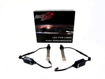 Race Sport Lighting Penetrator H3 LED Fanless Conversion Upgrade Kit for Fog Lights 6500K - RSH3LEDFOG