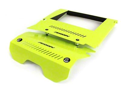 Perrin Performance 15-16 Subaru WRX Engine Cover Kit - Neon Yellow - PSP-ENG-165NY