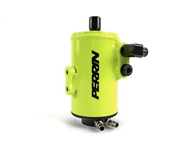 Perrin Performance 15-19 Subaru WRX Air Oil Separator - Neon Yellow - PSP-ENG-609NY