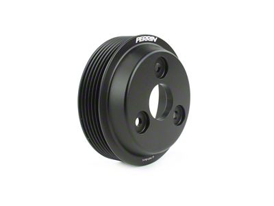 Perrin Performance 15-21 Subaru WRX Lightweight Water Pump Pulley - Black