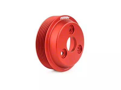 Perrin Performance 15-21 Subaru WRX Lightweight Water Pump Pulley - Red